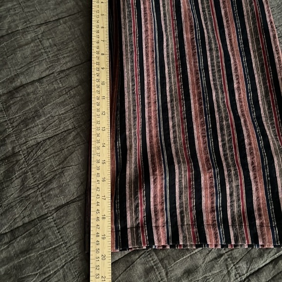 NWT UNIVERSAL THREAD CROP WIDE LEG JUMPSUIT SZ XS STRIPED FALL COLORS - Picture 8 of 8